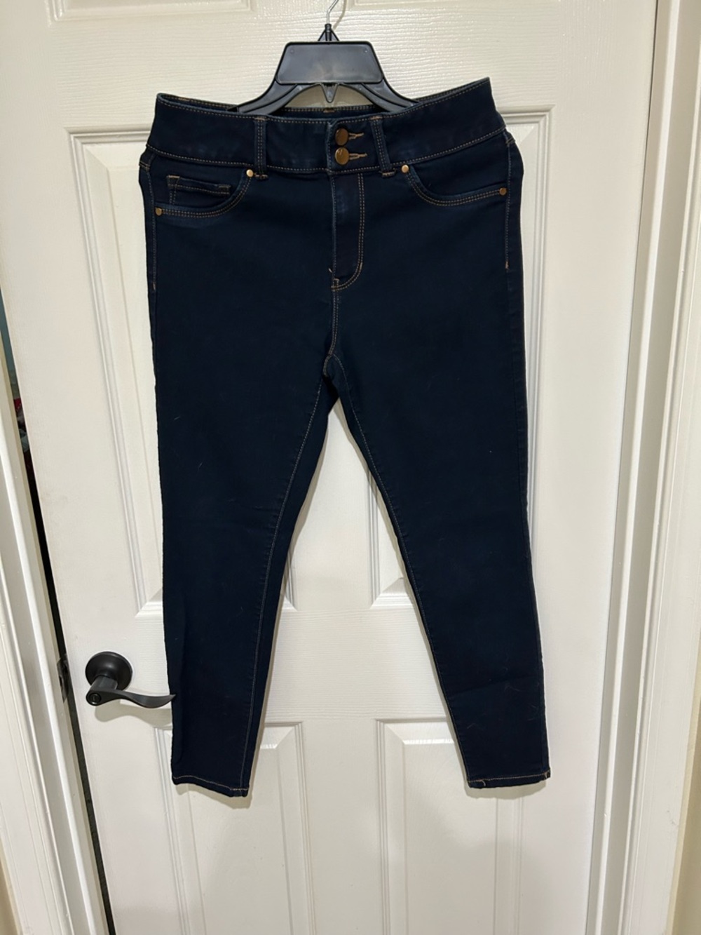 d. jeans Navy Blue High-Rise Jeans